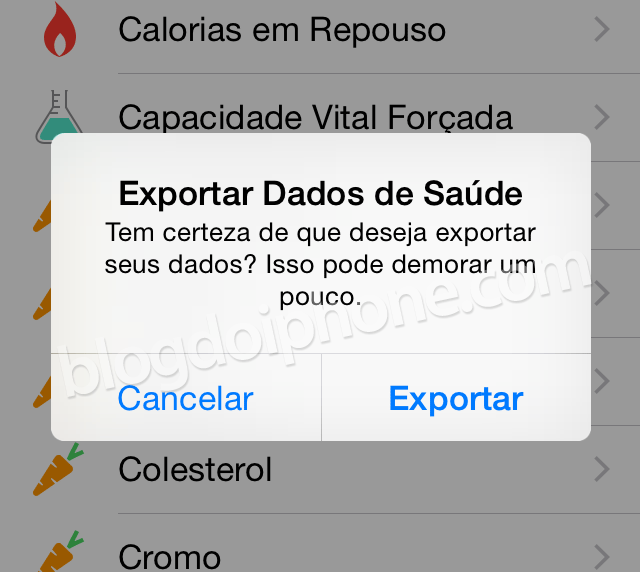 iOS8 expSaude