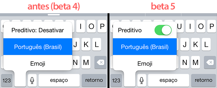 Teclado preemptivo