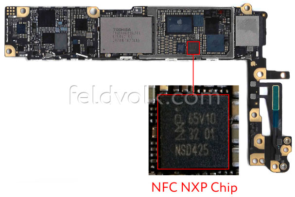 Suposta placa lógica do iPhone 6