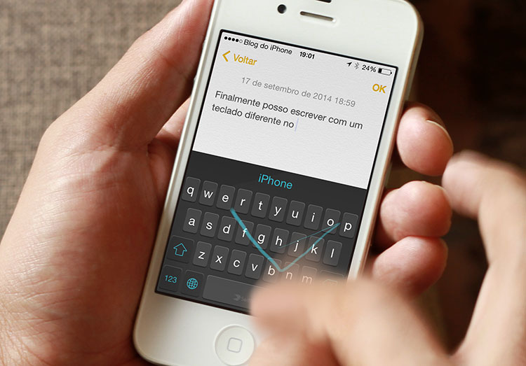 swype no iPhone