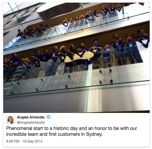 Ahrendts Australia