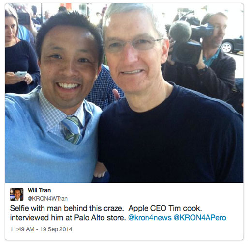 Tim Cook na loja de Palo Alto 03