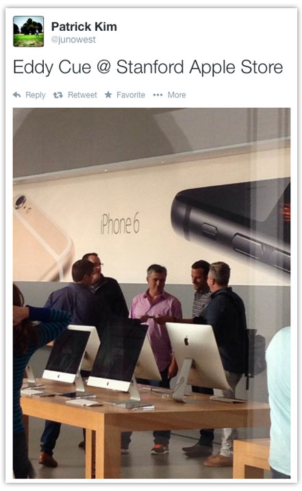 Eddy Cue em Stanford