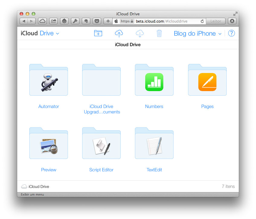 iCloud Drive beta
