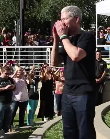 Tim Cook in the Ice