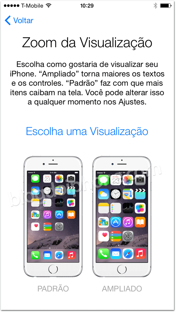 Zoom de Ampliação