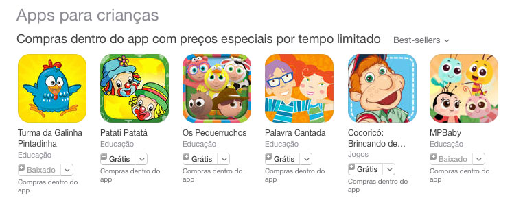Apps para o Dia das Crianças