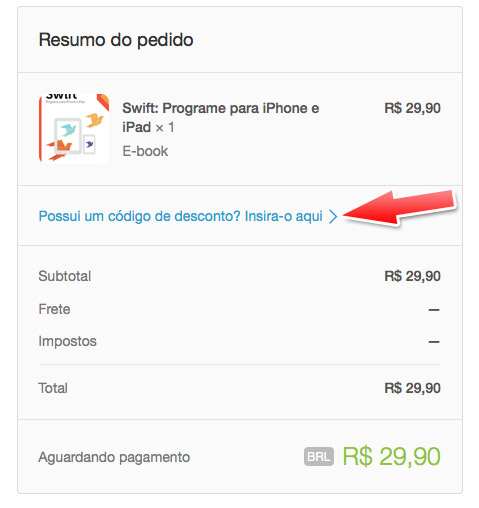desconto BDI