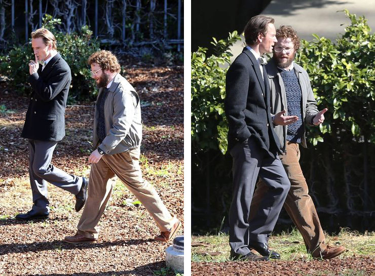 Michael Fassbender e Seth Rogen