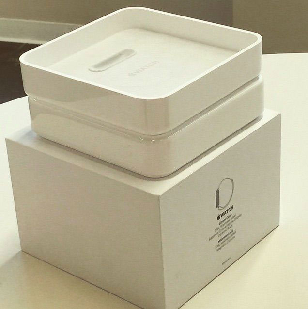 Embalagem Apple Watch box