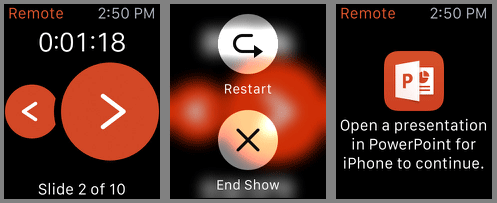 PowerPoint no Watch