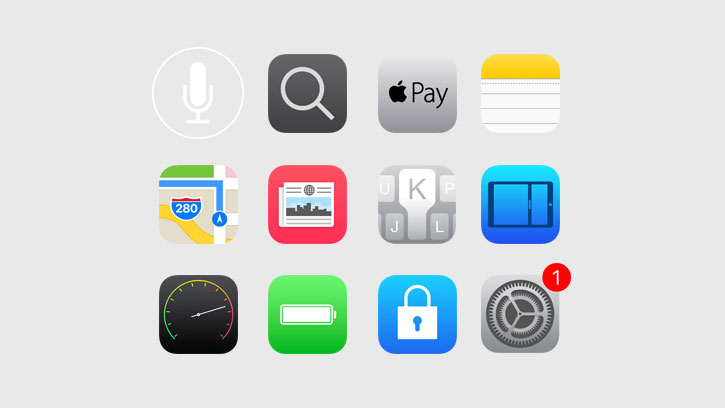 iOS9 icons