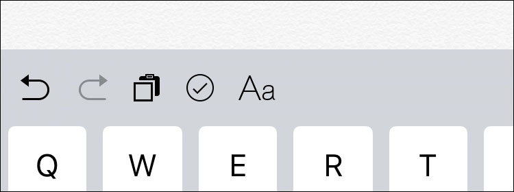 iOS9 undo