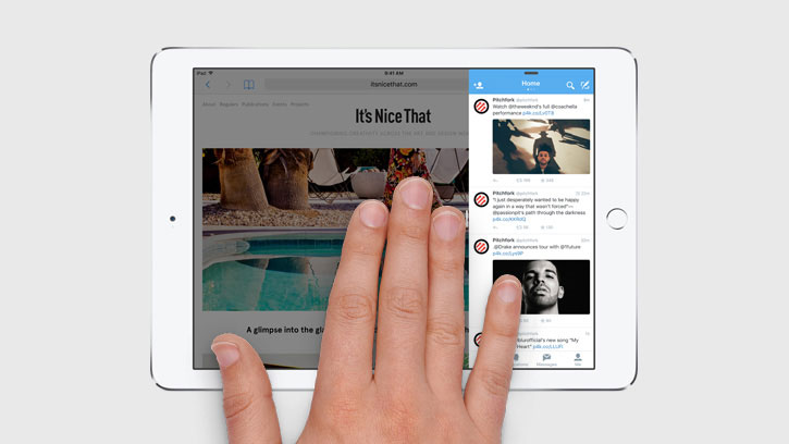 multitask iPad