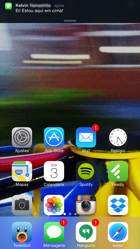 Wishlist iOS 9 Notificação