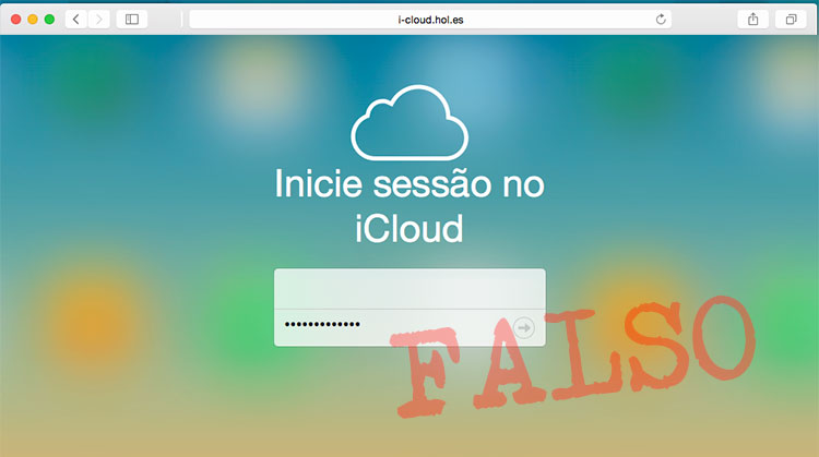 Golpe SMS iCloud