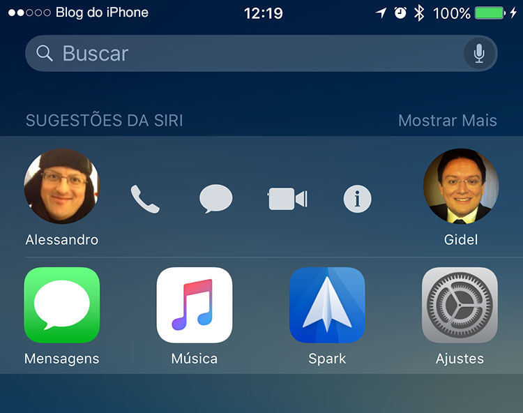 iOS 9 Busca