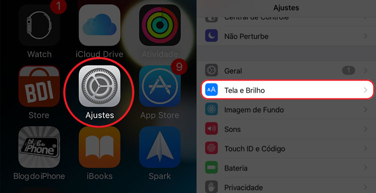 Ajustes iOS
