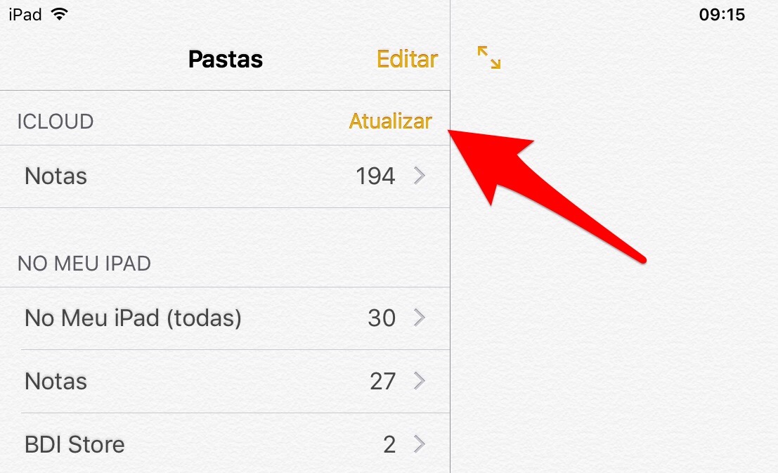 Notas Atualização
