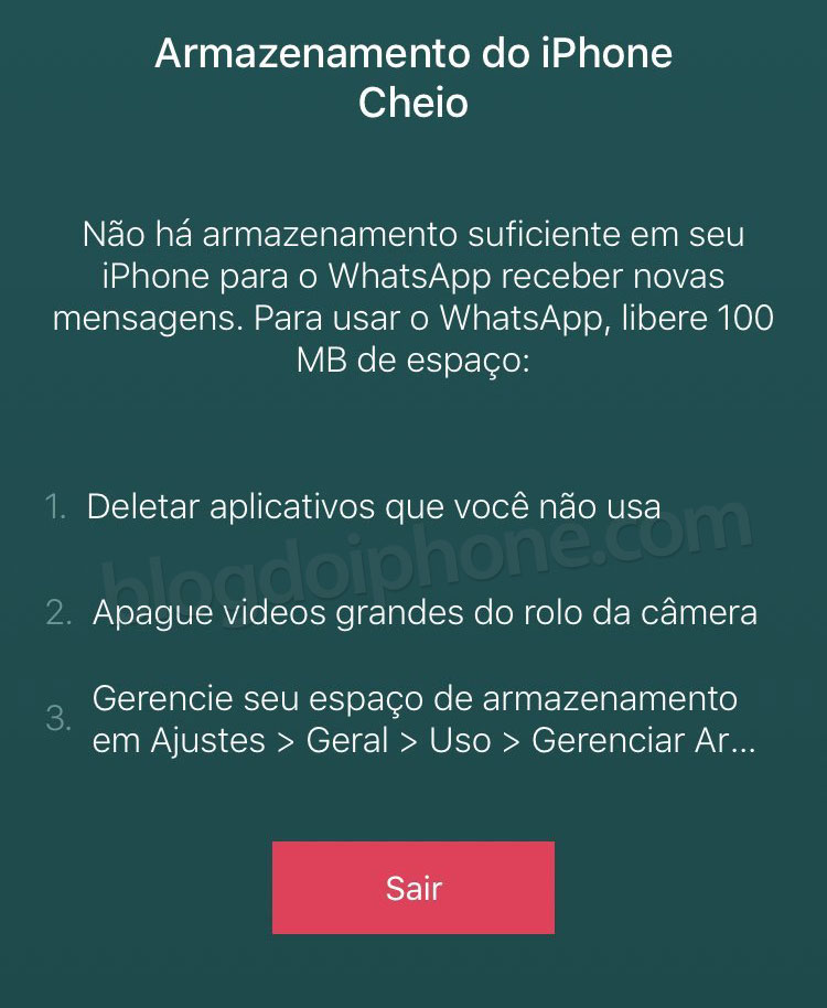 WhatsApp bug