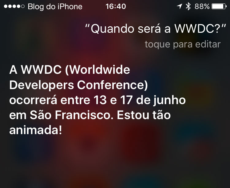 Siri WWDC