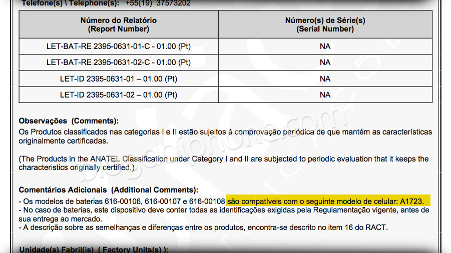 Bateria SE