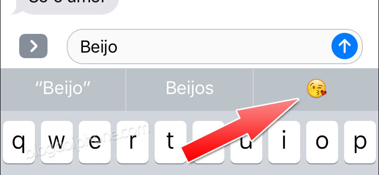 Sugestão de Emoji