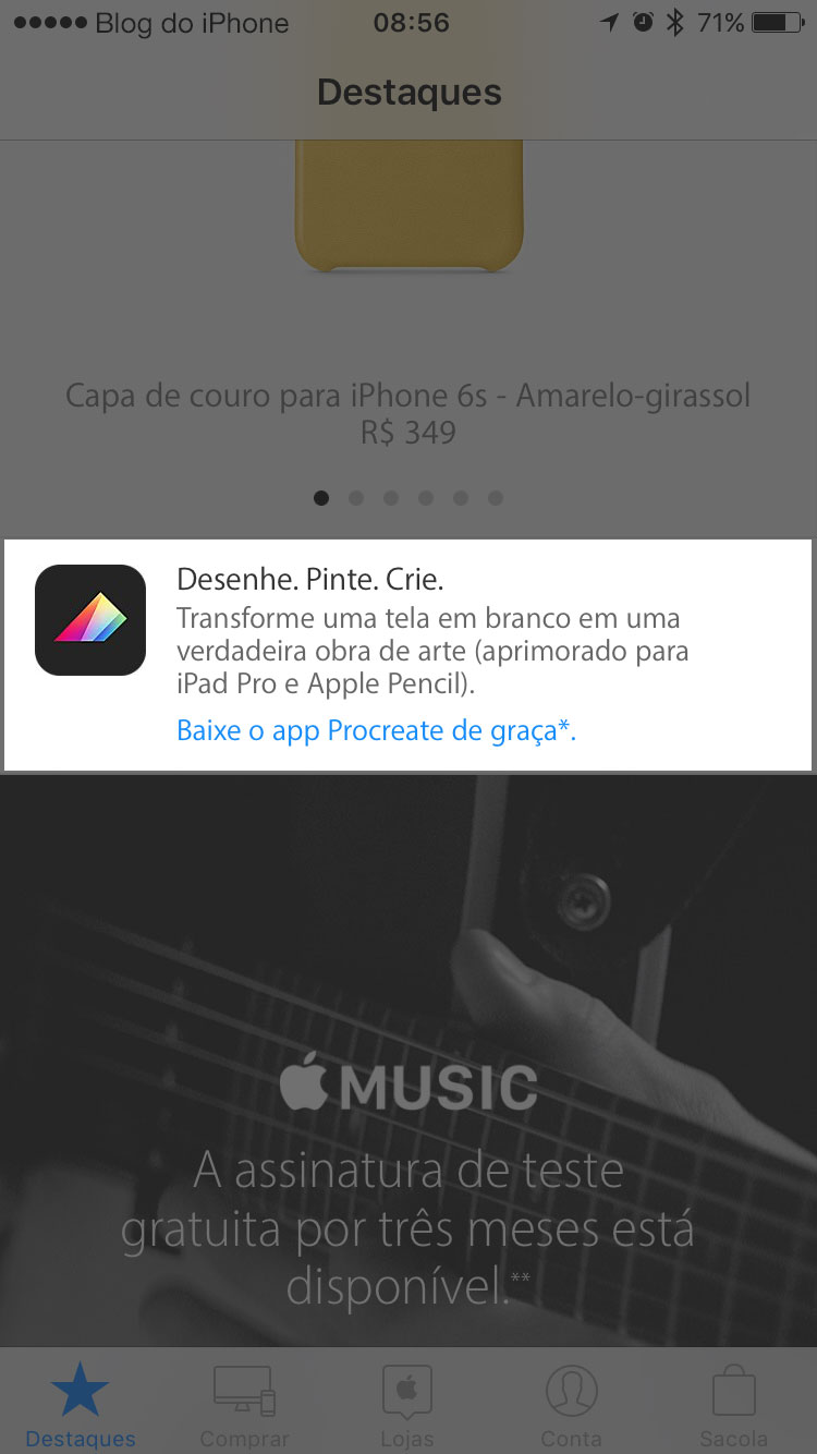 Procreate na Apple Store