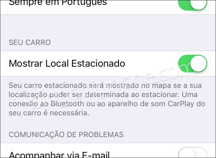 iOS10 park