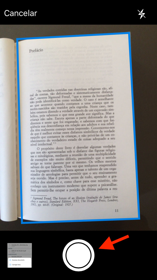 Tutorial Scanner com Dropbox