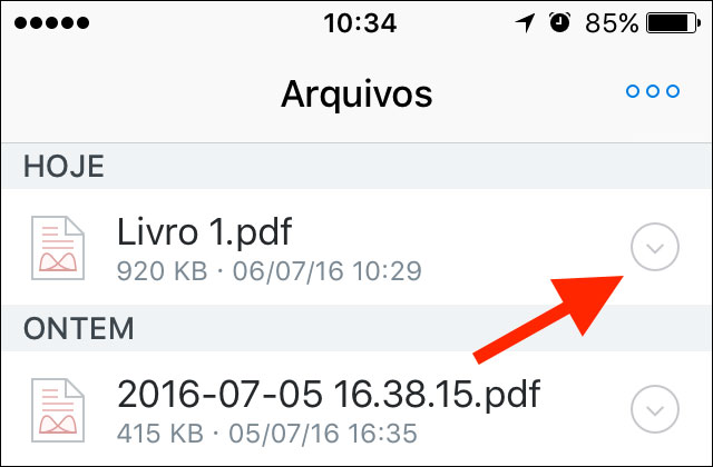 Tutorial Scanner com Dropbox