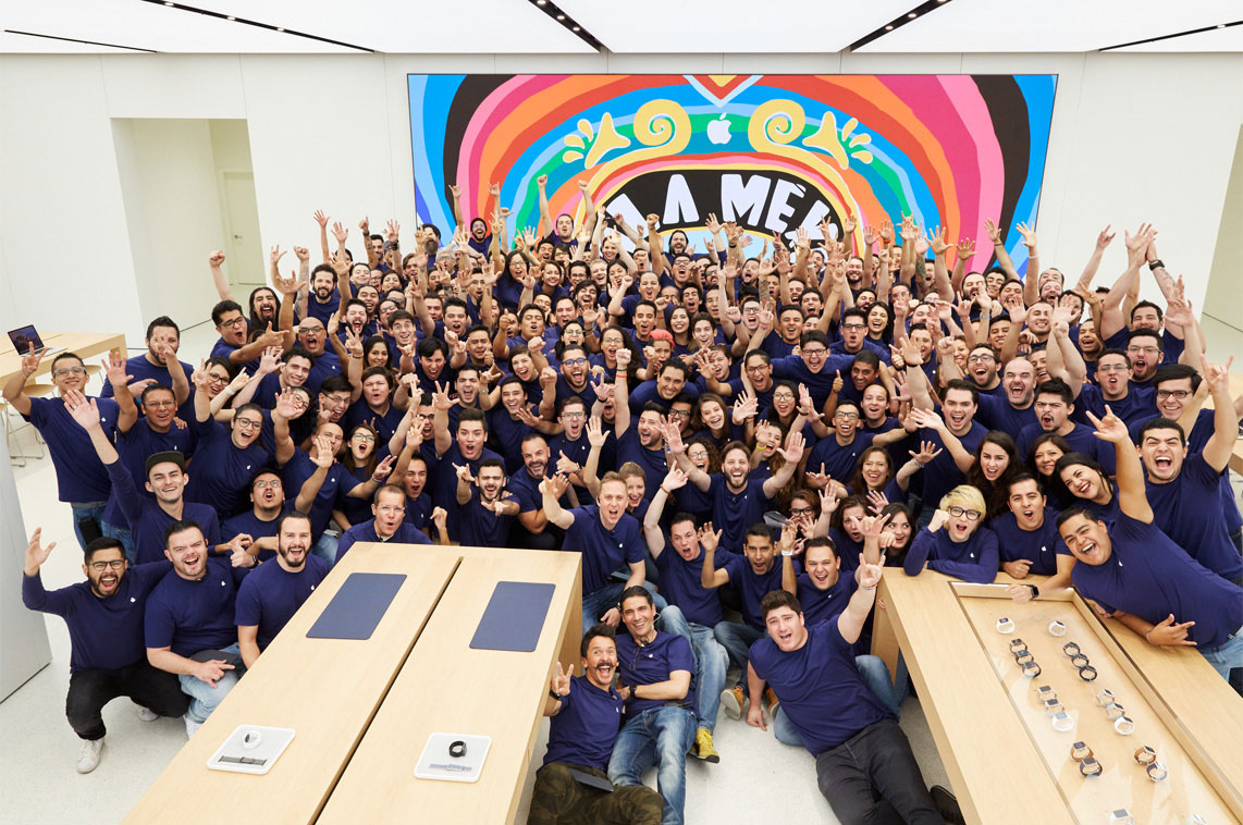 Hola México Apple Store
