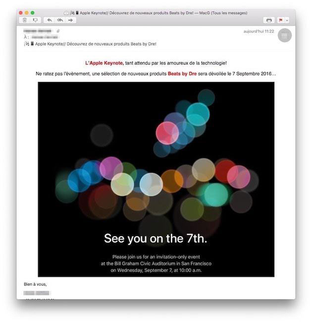 beats email