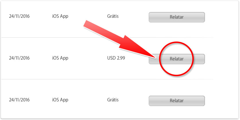 reembolso na App Store