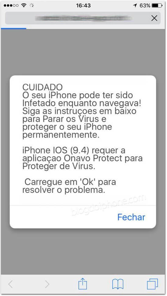 Virus no iPhone iPhone pega vírus