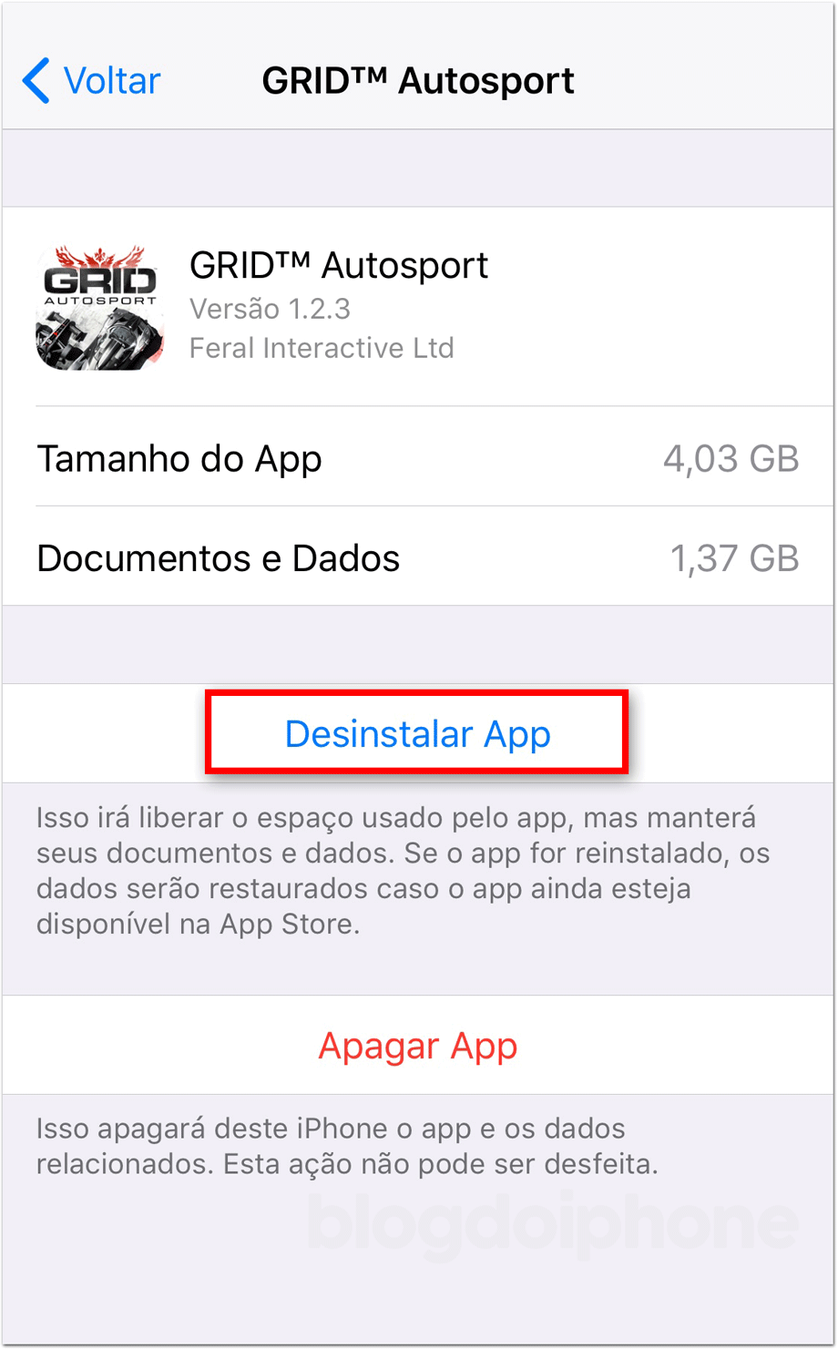 Como desinstalar um aplicativo no iPhone