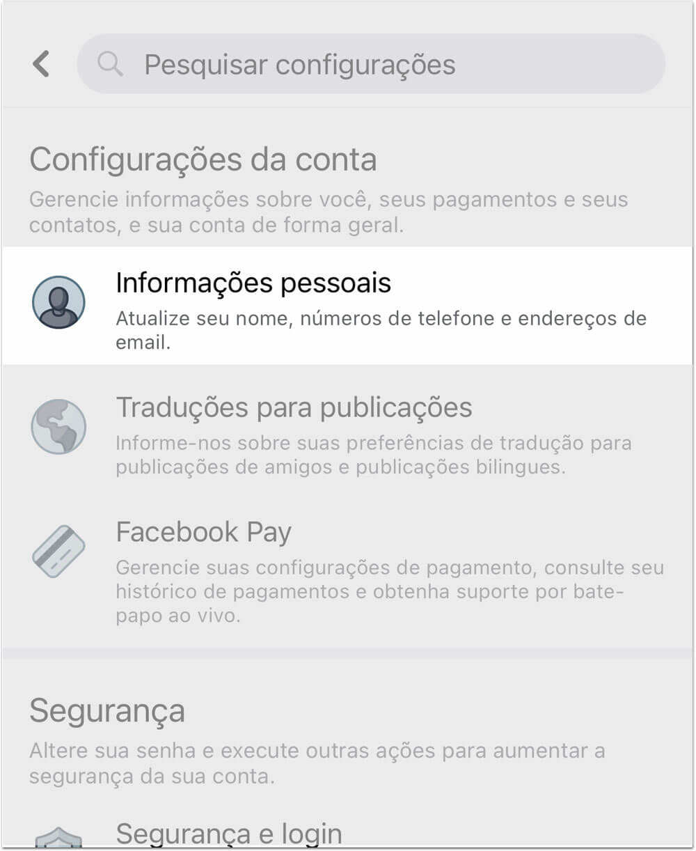 entrar no facebook com outro email