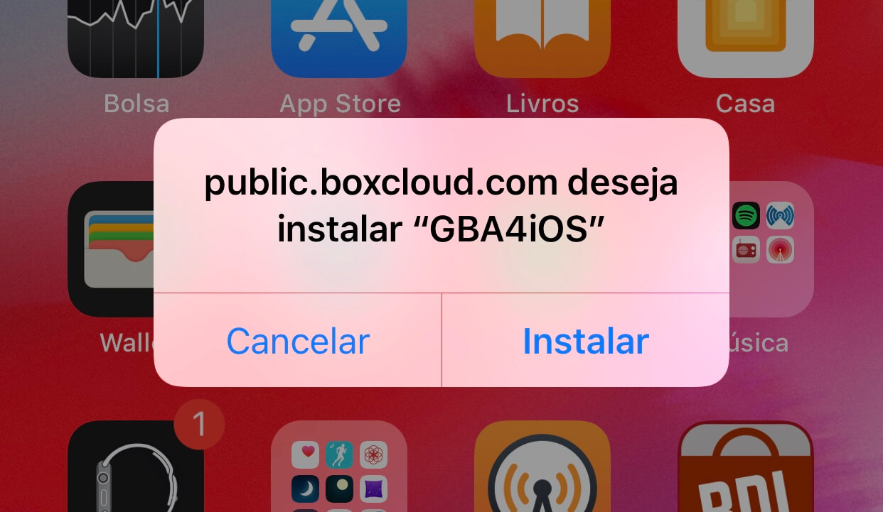 Certificado Empresarial - Instalação de aplicativos GBA4iOS