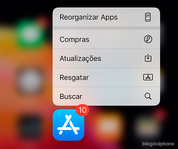 Atualizações de aplicativos App Store