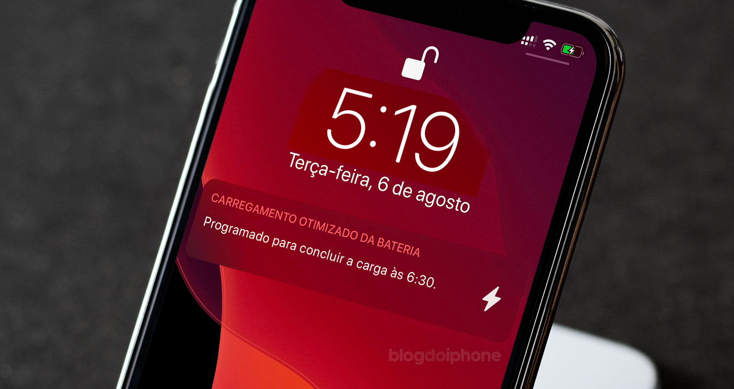 Carregamento Otimizado iPhone