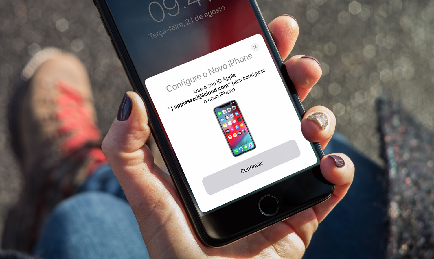 transferir dados de um iPhone para outro