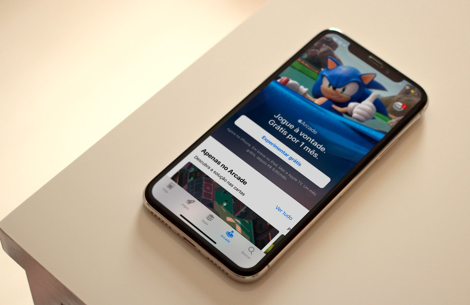como funciona o Apple Arcade