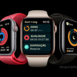 Monitoramento do sono Apple Watch