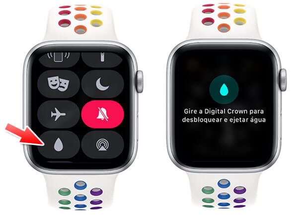Apple Watch água