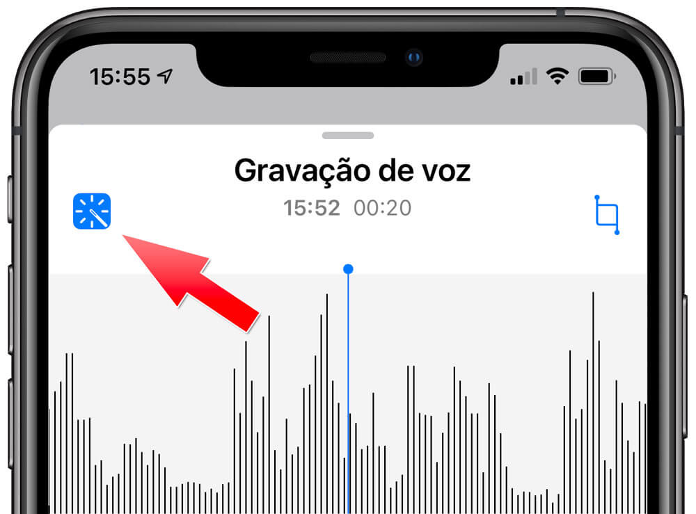 Gravador iOS 14