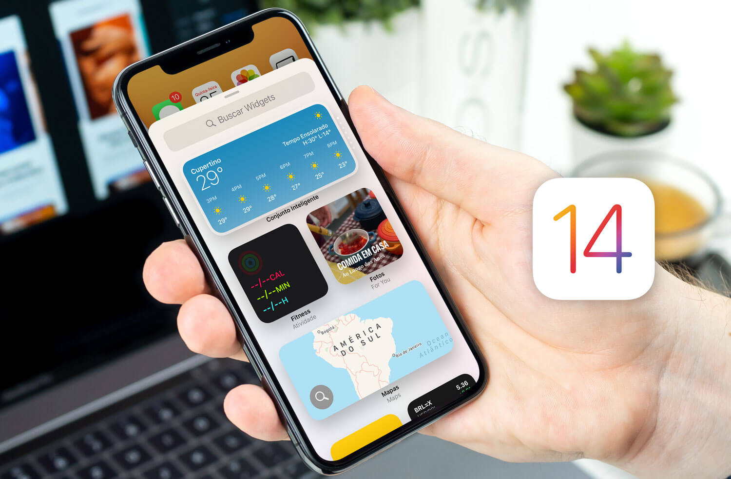 Widgets do iPhone