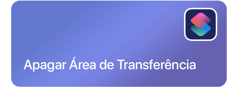 apagar a área de transferência do iOS