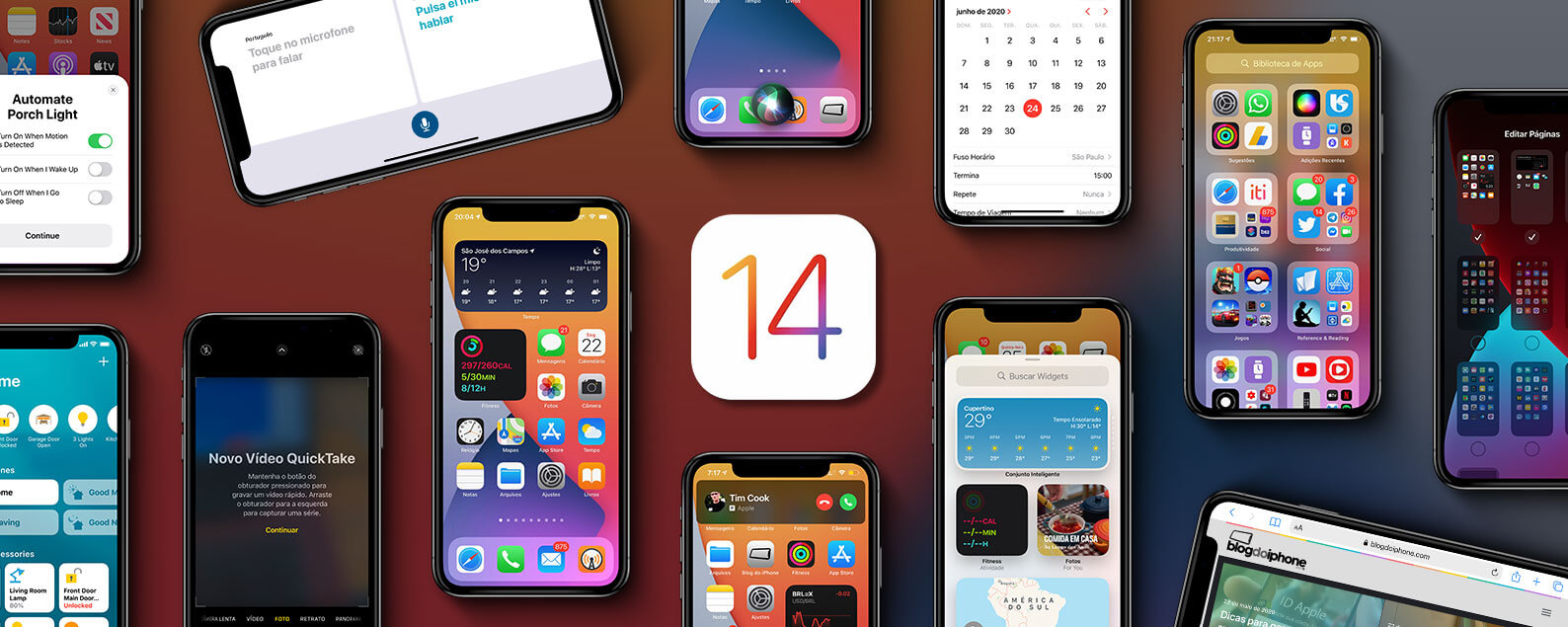 Novidades do iOS 14