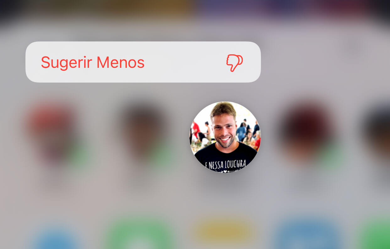 iOS 14 Contato Compartilhamento
