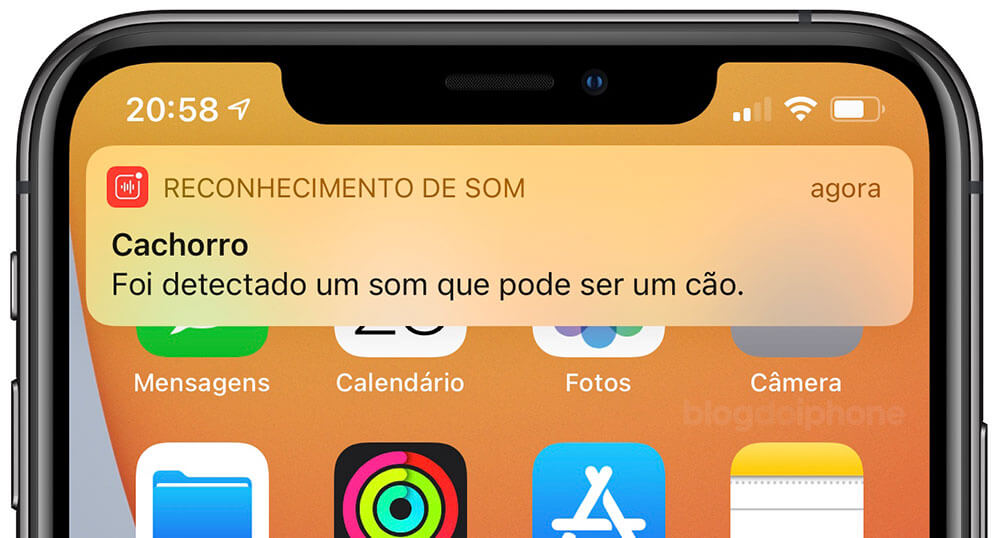iOS 14 Reconhecimento de Som